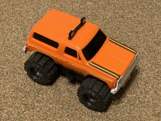 80’s Schaper Stomper Orange Chevy Blazer Complete Fully Functional And