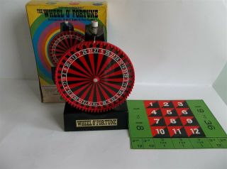 Royal London The Wheel O Fortune Telling Gambling Decision Making Game 1972