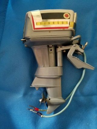 Vintage K&o Evinrude Outboard Toy Boat Motor Starflite V4 Four Fifty 50 Hp