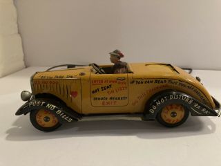Vintage Arnold Tin Lizzy Toy Car - Incomplete - Not / 1950s