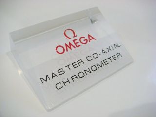 Omega Master Co - Axial Chronometer Watch Display Stand