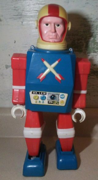 Vintage Rare Htf 1970 Mr.  Lem Toy Robot By Cragstan Inc.  -