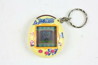 2004 Tamagotchi Connection V2 Yellow Butterflies & With Battery