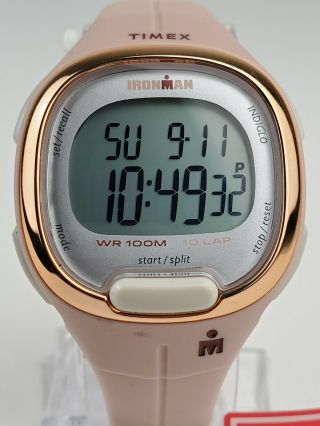 Timex Tw5m35000,  10 - Lap Ironman Transit Watch,  Alarm,  Indiglo,  Chronograph