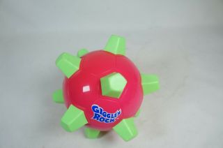 Giggle ' N Rock Bumble Ball Pink Green Studs Laughing Motorized Bumbleball 2