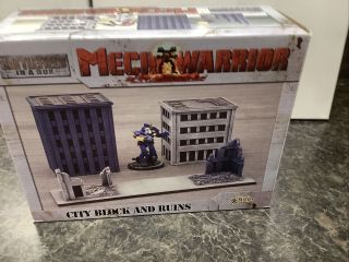 Battlefield In A Box City Block And Ruins Mechwarrior Battletech