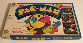 Vintage 1982 Milton Bradley Pac - Man Board Game