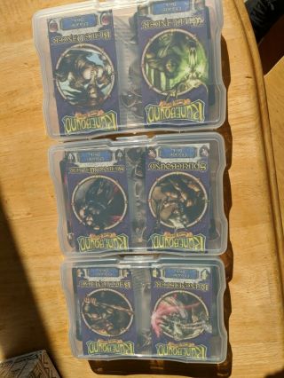 Fantasy Flight Games Runebound 2nd Ed All Six Character Deck Expansions