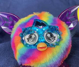 Hasbro Mini Rainbow Furby Furbling Crystal Series 2013 3
