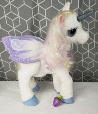 Furreal Friends Starlily My Magical Unicorn With Sugarberry Treat Interactive
