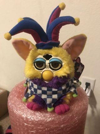 1999 Jester Joker Furby Special Target Limited Edition Collectible Tested/works