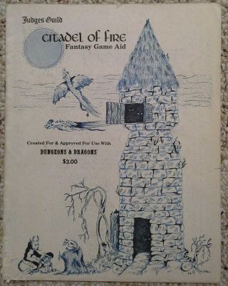 Citadel Of Fire (2nd Printing) - Adv Dungeons & Dragons - Ad&d Judges Guild 2