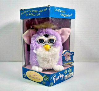 Vintage Furby Special Limited Edition 70 - 994 Purple By Tiger Electronics 1998