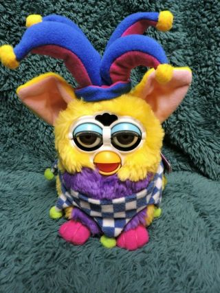 1999 Furby Jester Target Limited Edition Not