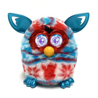 Furby Boom Electronic Plush Model A6101 Festive Holiday Sweater Edition 2012