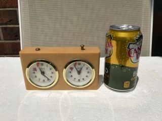 Vintage Bhb Chess Clock Made In Germany Mechanic Chess Timer Great