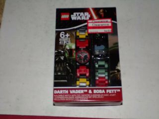 Lego Star Wars Darth Vader Boba Fett With Mini - Figure Link Kids Watch 8020813