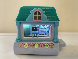 Pixel Chix Blue Green Interactive Electronic Virtual Friend Dollhouse House Good
