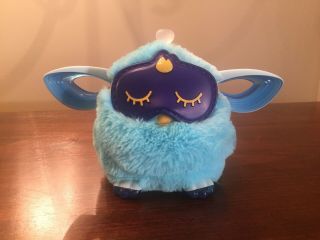 Hasbro 2016 Furby Connect Interactive Bluetooth With Sleep Mask Blue Turquoise
