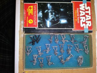 Star Wars West End Games Imperial Forces Metal Miniatures