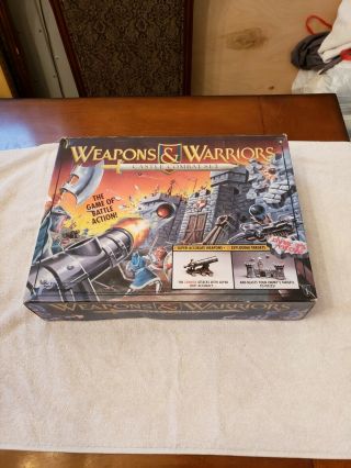 Weapons And Warriors Castle Combat Set 1994 Pressman Board Game