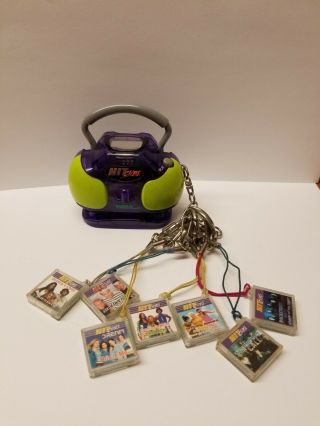 Tiger 2001 Hit Clips Boombox Music Player W 7 Clips Britney Destiny Backstreet