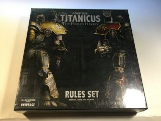 Warhammer 40k Epic Adeptus Titanicus Rules Set Games Workshop
