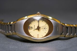 Ferrari Omax Ladies Watch,  Silver And Gold Tone Quartz 24mm Wristwatch