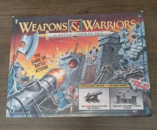 Weapons And Warriors Castle Combat Set 1994 Pressman Board Game - Incomplete
