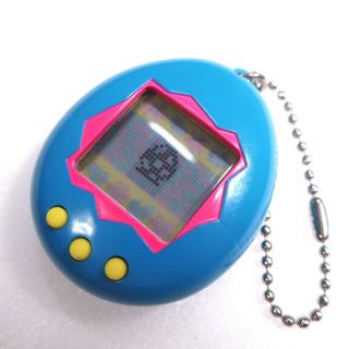 Tamagotchi Gen 1 Blue Pink English ver 1996 - 1997 Bandai Virtual Pet Giga Pets 2