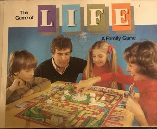Vintage The Game Of Life Family Board Game 1977 Milton Bradley Complete Shp