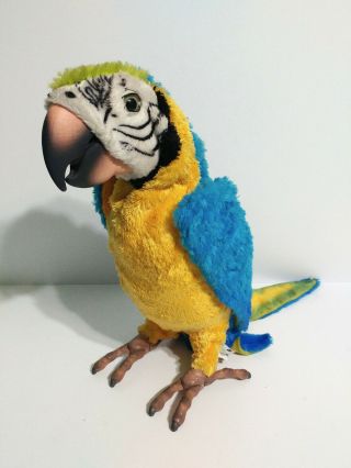 Hasbro Furreal Friends Squawkers Mccaw Talking Parrot Bird Only