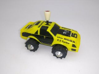 Vintage Ljn Rough Riders Mustang " The Boss " Battery Op Stompers Style Jeep Runs