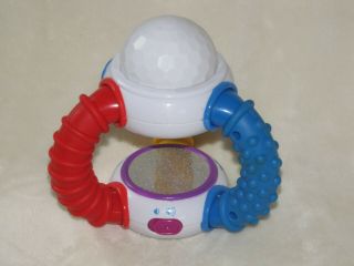 Kids II Baby Einstein 2006 Light Up Red Blue Yellow Color Grasping Musical Toy 2