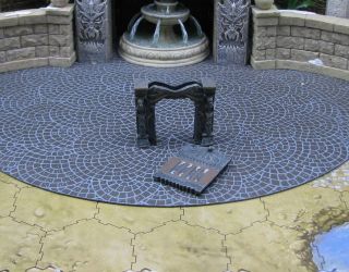 Dwarven Forge Den Of Evil Door With Insert Terrain D&d Resin Master Maze