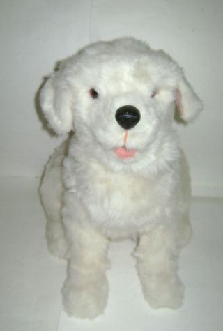 Fur Real Friends COOKIE MY PLAYFUL PUP WHITE DOG FurReal Interactive Hasbro 3