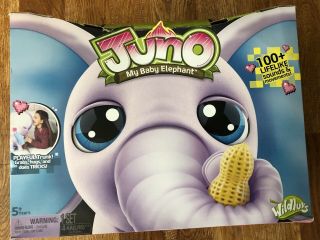 Wildluvs Juno My Baby Elephant & Over 150 Sounds & Movements