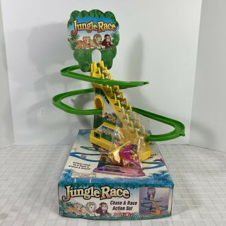 Jungle Race And Chase Set Dah Yang Toys Dytoy Vintage 1994