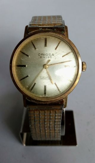 Vintage Oriosa 17 Jewel Incabloc Watch