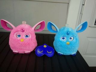 Furby Connect Blue Teal & Pink Interactive Bluetooth Hasbro 2016