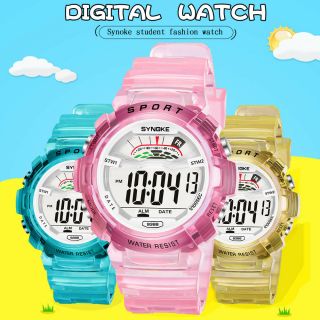 Practical Watch Unisex Student Electronic Wrist Watch Led Digital Sports Watch