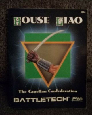 Fasa Battletech: House Liao The Capellan Confederation 1988