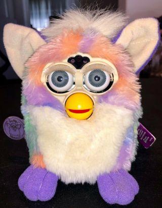 1998 " Furby " With Tags Model 70 - 800 Tiger Electronics