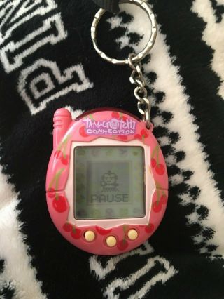 Tamagotchi Connection V3 - Pink/red Cherries