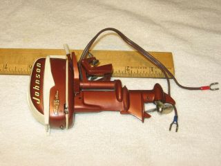 Miniature Johnson Sea Horse 30 Outboard Motor,  Vintage Toy 1957,  K&o Japan