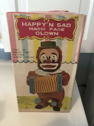 Happy N Sad Magic Face Clown