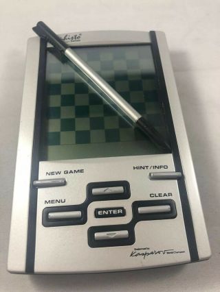 Saitek Mephisto Touch Screen Portable Chess Computer Endorsed By Kasparov