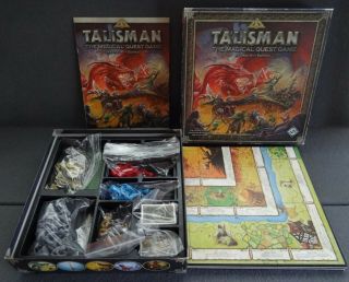 Talisman The Magical Quest Game Complete Strategy Board Revised 4th Edition Ff