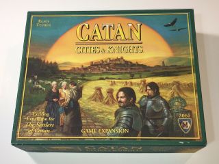 Settlers Of Catan 3065 Cities And Knights Expansion 3rd Edition 2007