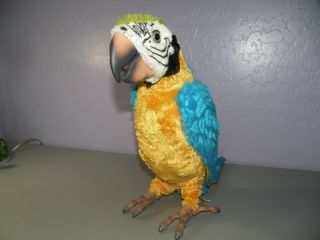 Hasbro Furreal Friends Squawkers Mccaw Talking Parrot Bird Only